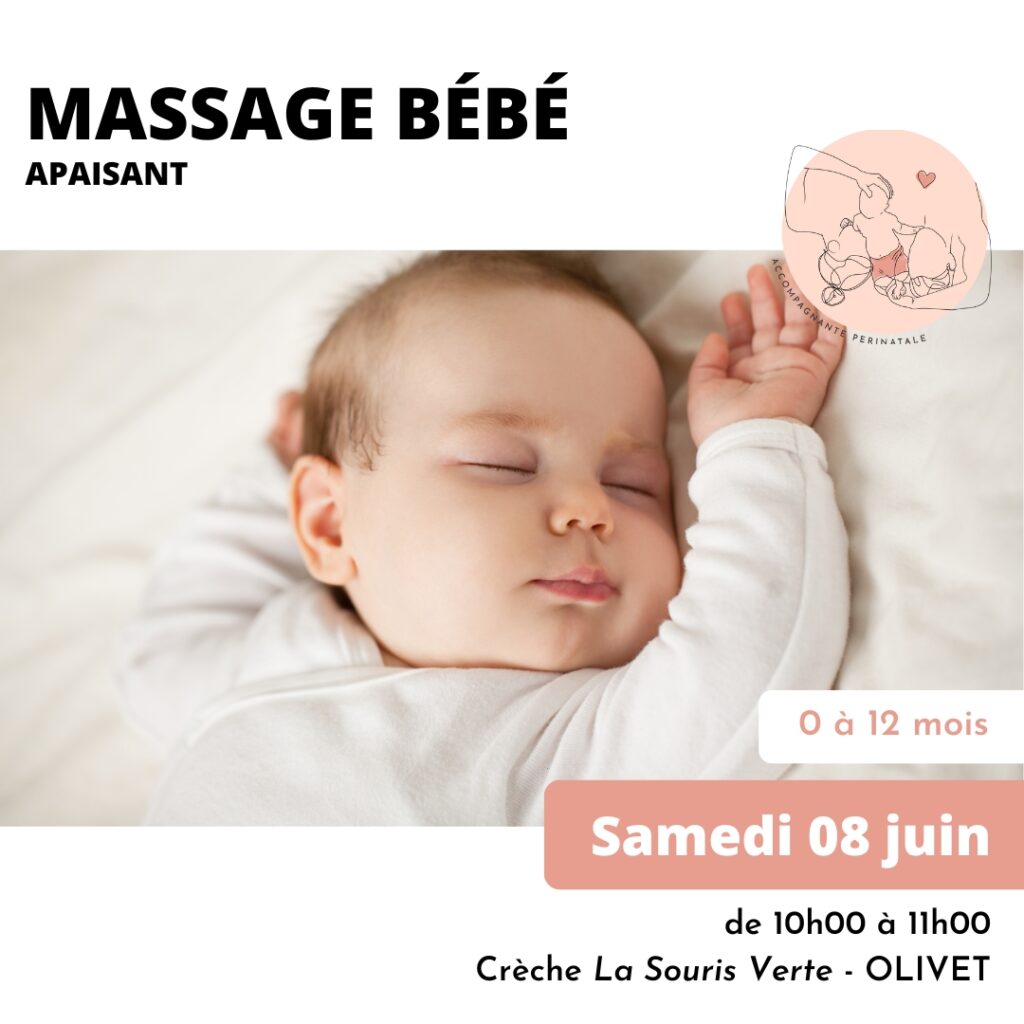Atelier massage bébé “apaisant”