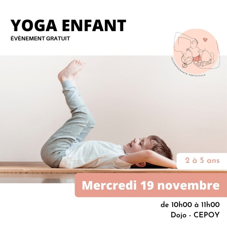 Atelier “yoga enfant” (gratuit)