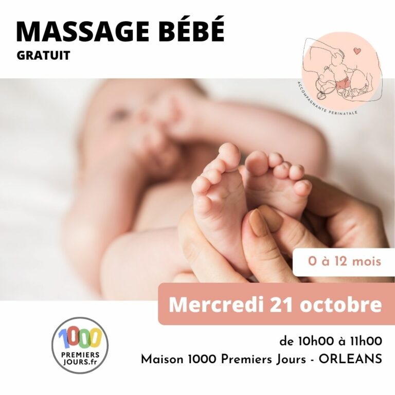 Atelier massage bébé (gratuit)